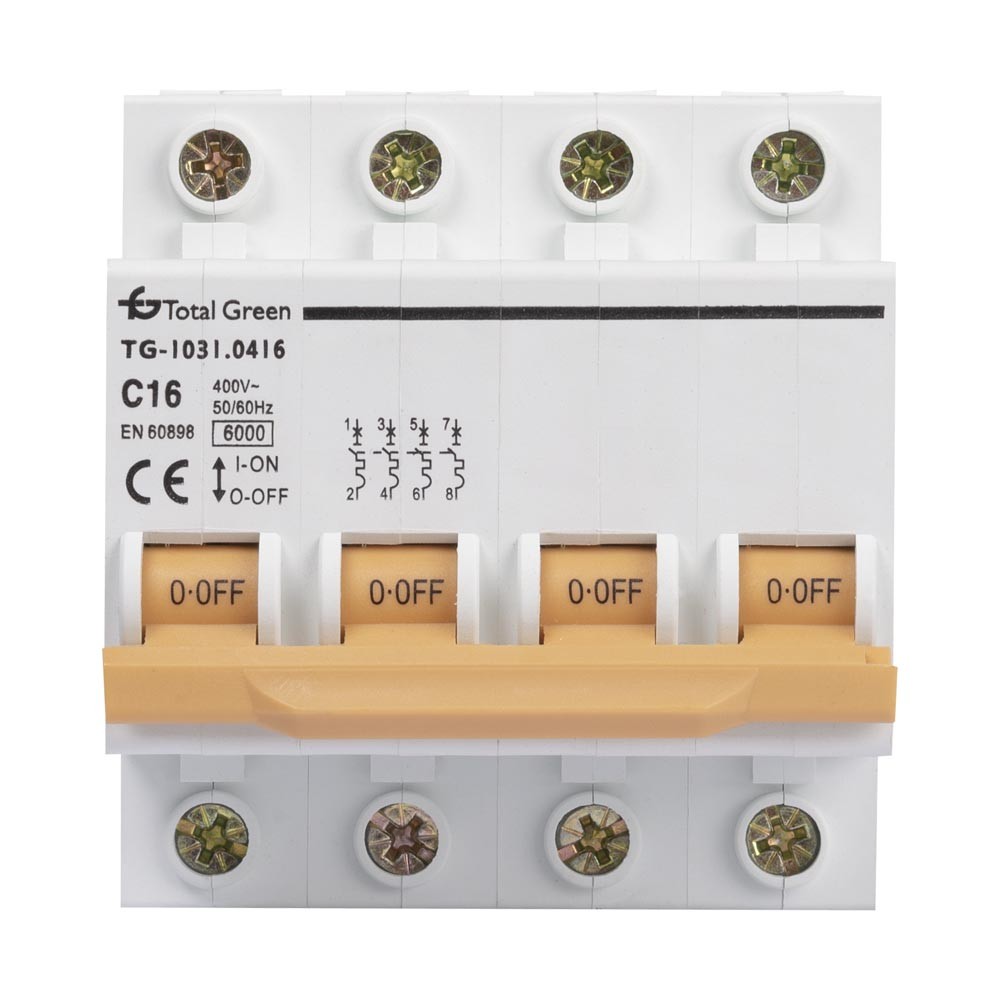 Intrerupator Automat 16A Tetrapolar